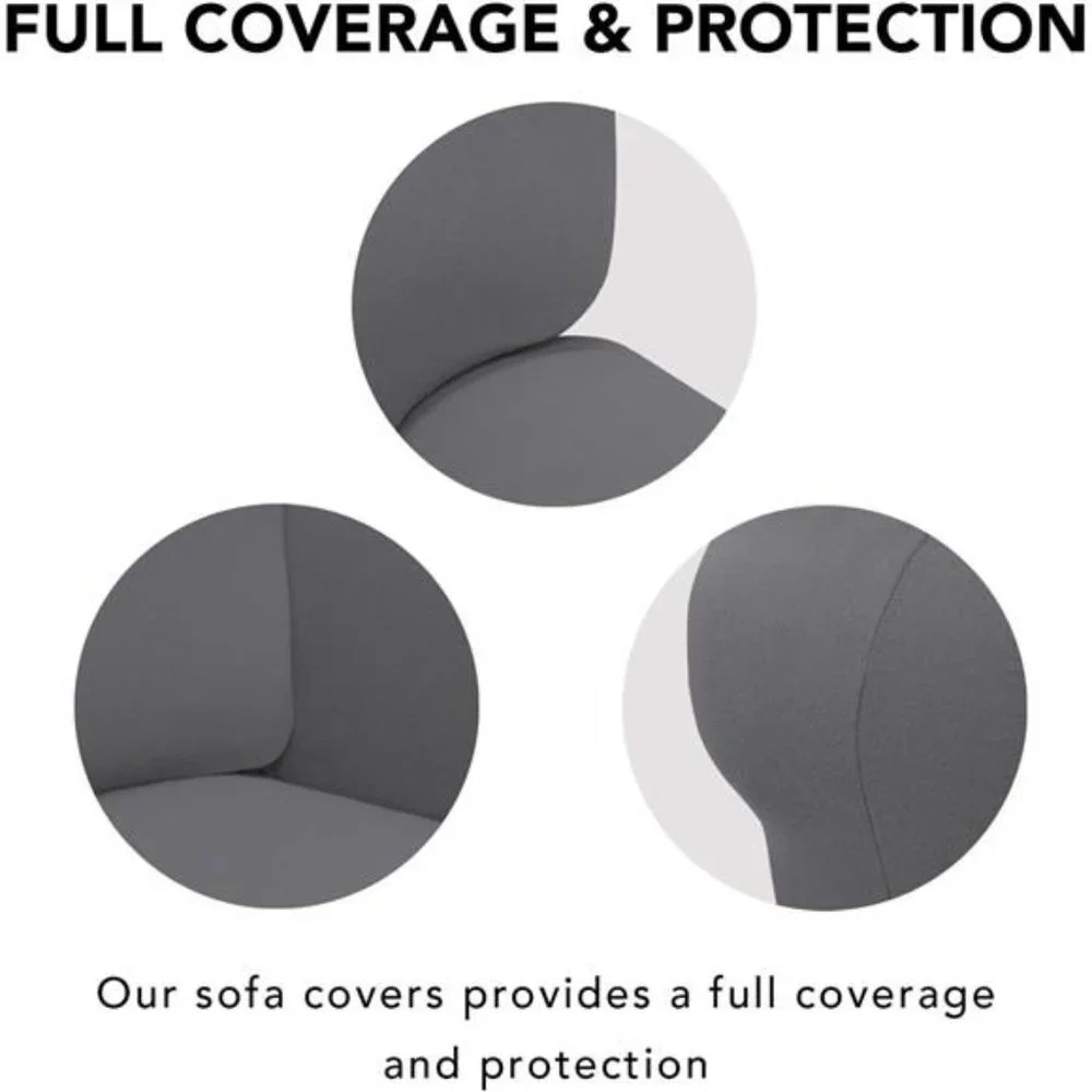 Super Stretch Chair Sofa Slipcover – Spandex Non Slip Soft Couch Sofa Cover